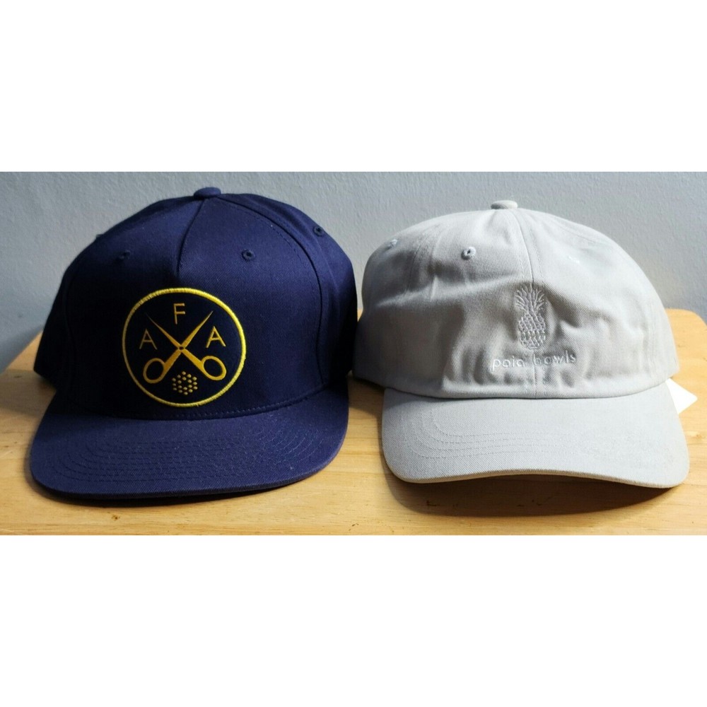 Lot of 6 Adjustable Hats Snapback Trucker Baseball Caps Business Food Mix - Picture 4 of 7